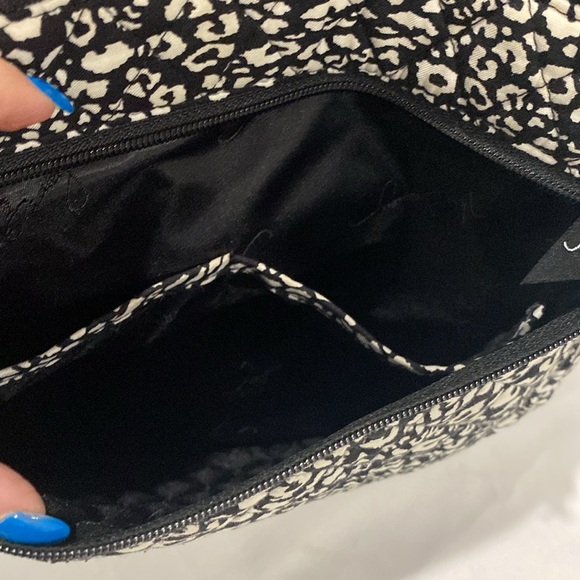 Vera Bradley Retired Camocat Print Hipster Crossbody / Shoulder Handbag - Picture 12 of 16